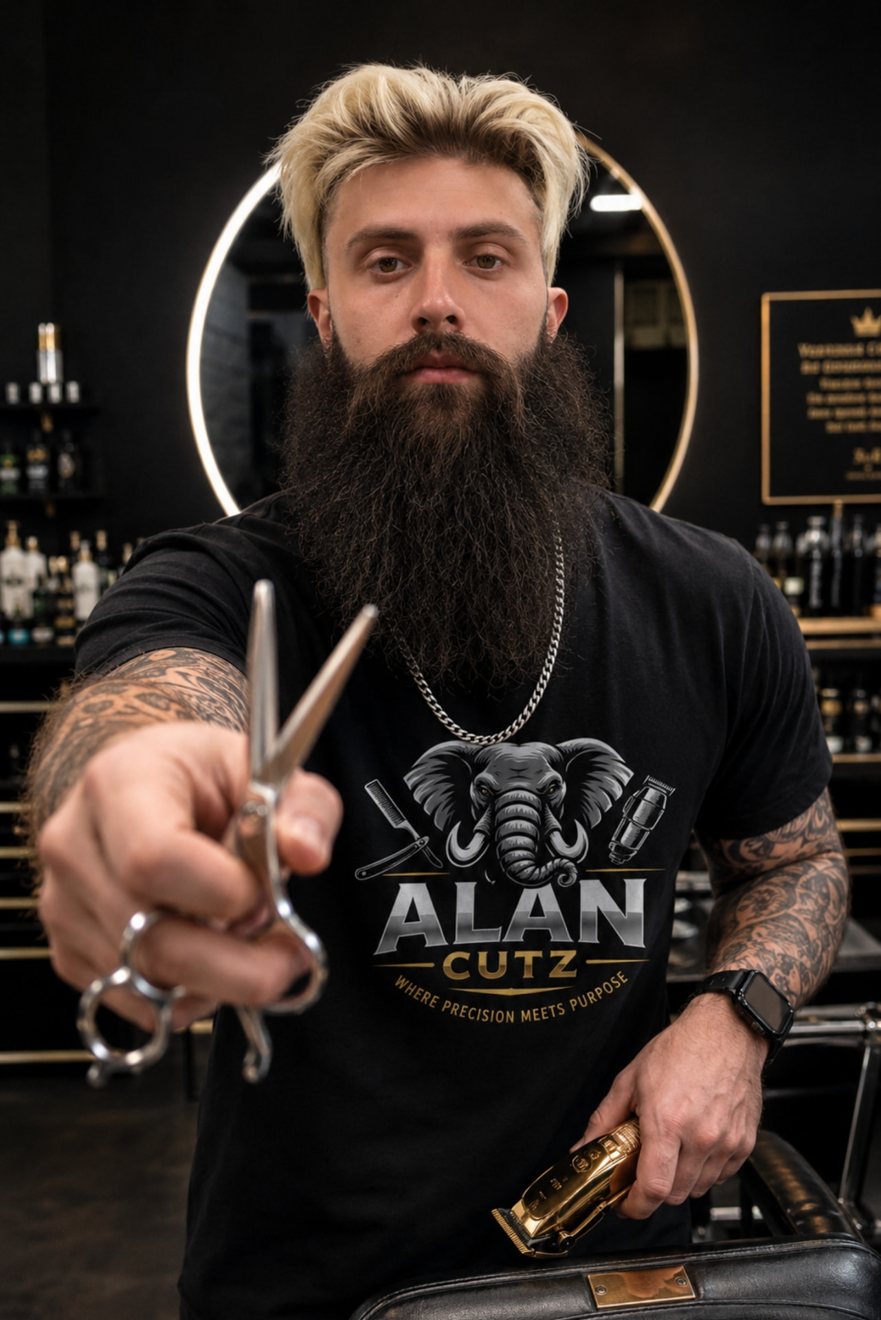 Robert, Barber at Alan Cutz